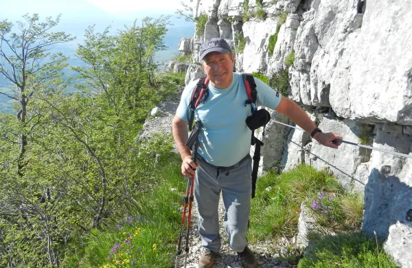 Predsednik PD Ajdovščina Cvetko Ušaj.