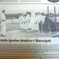 V Marezigah so se veselili ustanovitve novega športnega 
društva.