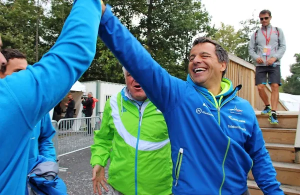 Upati gre, da bo imel Dejan Testen (v ospredju desno) tudi po 
olimpijski preizkušnji v Riu precej razlogov za zadovoljstvo.   