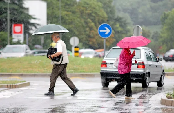 Včerajšnji dež je prinesel osvežitev. 