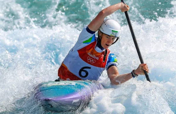 Urša Kragelj je svoj prvi olimpijski nastop končala na devetem mestu.