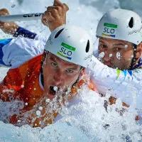 Luka Božič in Sašo Taljat nista zaokrožila svojega trofejnega 
niza z olimpijsko medaljo.