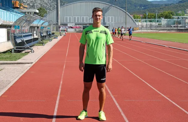 Enej Leban si želi nastopiti na prihodnjih olimpijskih igrah v 
Tokiu.