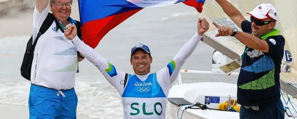 Vasilij Žbogar je v Riu osvojil srebrno medaljo.