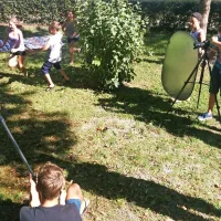 Včeraj so mladi filmarji že posneli prve letošnje poskusne kadre.