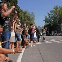 Dogodka ne bi bilo brez zanesenjakov, kot je Miran Mozetič 
(stoji). 