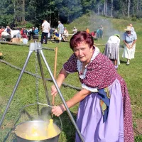 Šebreljska kuharica Cvetka zna običajni polenti pričarati 
božanski okus.