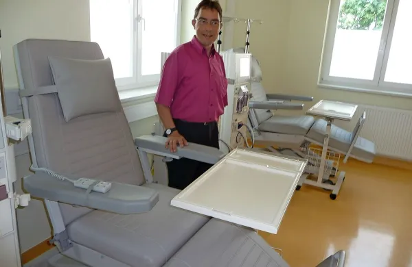 Po petih letih delovanja dializnega centra v Kobaridu se je ob 
15.500 obiskih izkazalo, da je bila investicija upravičena.
