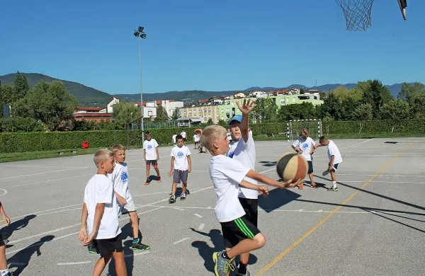 KK Nova Gorica mladi je ob izteku počitnic v kampu gostil 40 
otrok.