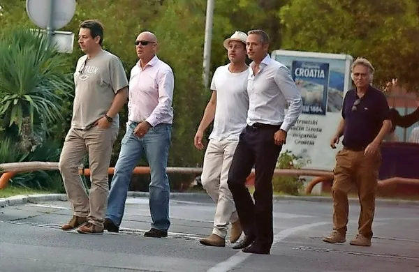 Brad Pitt v Šibeniku.