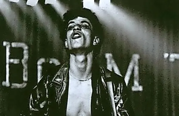 Nastop glasbene skupine Paraf na festivalu Boom  v Novem  
Sadu leta  1978.