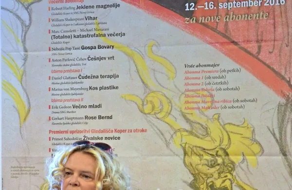 Katja Pegan je včeraj povedala, da si želi Gledališče Koper voditi tudi v 
prihodnjih petih letih.   