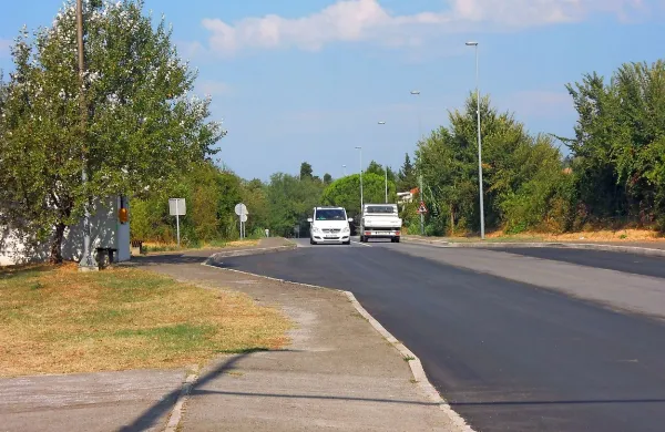 Pokrpali 230 metrov Jadranske ceste