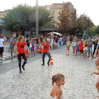 Popoldne je bilo  na trgu &scaron;portno