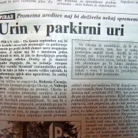 







 

  V Piranu so se pripravljali na spremembo prometne ureditve 
- lastnikom mesečnih abonmajev za parkiranje so se obetale 
magnetne kartice, ki naj bi onemogočale zlorabe.