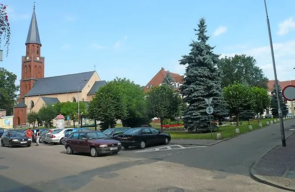 Mesto Zlocieniec  na Poljskem