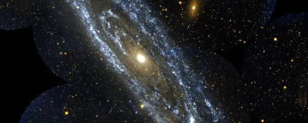 V središču galaksije Andromeda se morda skriva velikanska 
črna luknja, domnevajo znanstveniki. V vesolju je na milijarde 
objektov in pojavov, ki jih doslej nismo mogli opazovati, ker 
ne oddajajo nobenih elektromagnetnih signalov. Odslej naj bi 
“slišali” njihov gravitacijski odtis.   