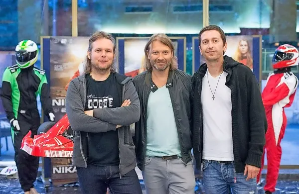 Pri Svetu so moči združili (z leve) Peter Dekleva, Miha Guštin - Gušti in Borut Marolt. 