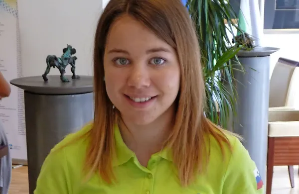 Novogoričanka Katja Kerpan prvič vrti pedala na SP.
