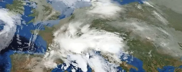 Sredozemski ciklon vpliva tudi na vreme pri nas.