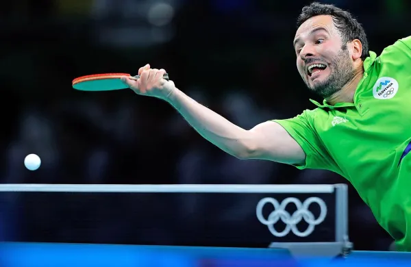 Bojan Tokić se je na olimpijskem turnirju uvrstil v osmino 
finala.