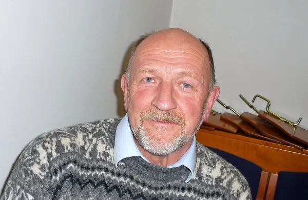 Direktor Kobariškega muzeja Jože Šerbec