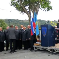 V Loparju so se poklonili partizanskemu Mornari&scaron;kemu odredu Koper (foto)