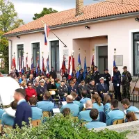 V Loparju so se poklonili partizanskemu Mornari&scaron;kemu odredu Koper (foto)