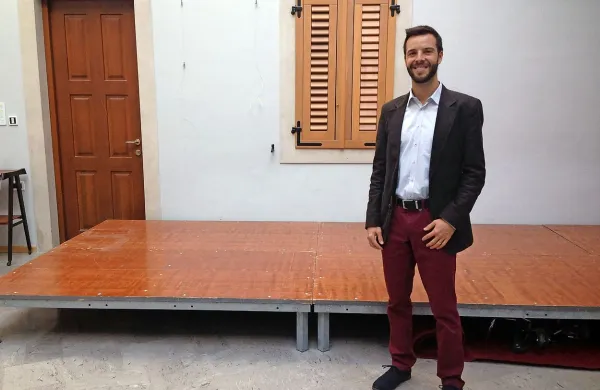 Simon Grižonič z ekipo razvija Kompostek, inovativni kompostnik.