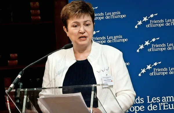 Evropska komisarka za proračun Kristalina Georgieva zapušča Evropsko komisijo.
