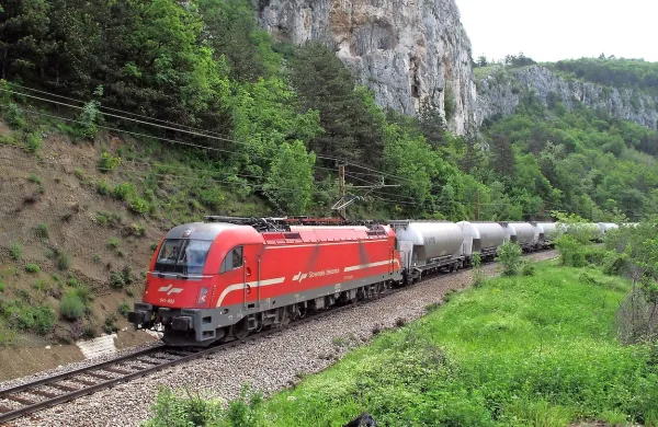 Dva metra pobočja ob progi pri Podpeči bodo obrizgali z betonom, da bi preprečili požare ob 
progi.