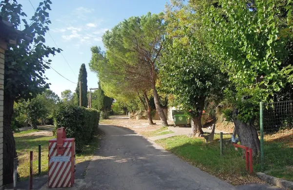 Nekdanji kamp Na študentu je prazen.