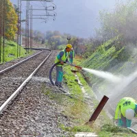 Betonski curek proti požarom