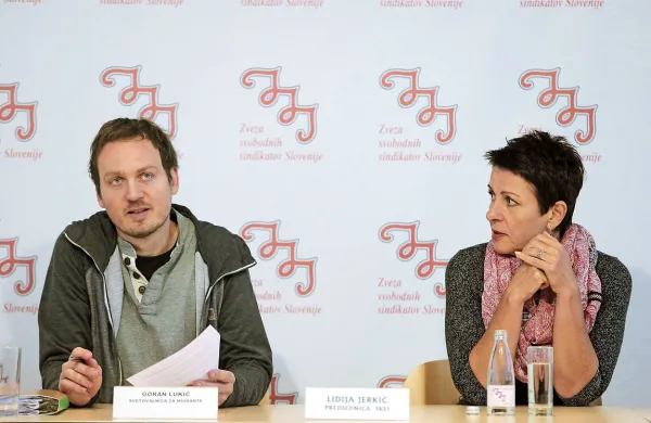 Goran Lukić in Lidija Jerkič