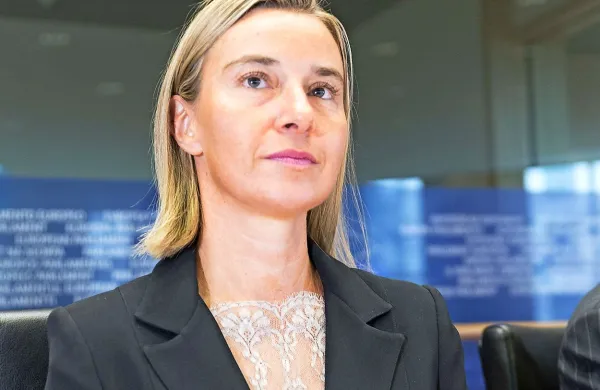 Visoka zunanjepolitična predstavnica EU Federica Mogherini