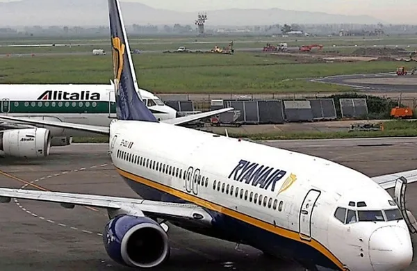 Ryanairovi leti na Sicilijo so do ponedeljka na voljo za samo 
20 evrov.