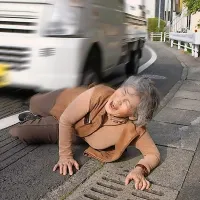 Selfije običajno digitalno predela in jim s tem doda akcijski 
naboj.