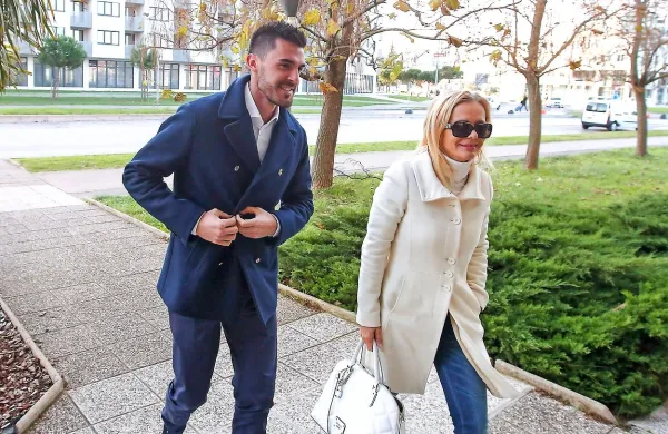 Ivica Guberac in njegova zagovornica Monika Mavsar