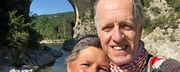 Na svoji poti sta prekolesarila tudi Katalonijo.