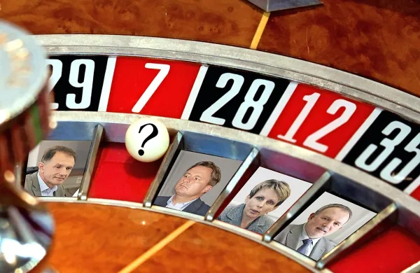 Silvan Križman (levo), Igor Žibrik, Marjana Novak in Marjan Pintar so za zdaj imena, ki se v 
javnosti omenjajo kot morebitni nasledniki Picige.