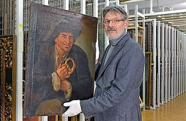 Na novo odkriti sliki Ptičar in Prestar baročnega slikarja 
Fortunata Berganta, ki odslej bogatita fundus Narodne 
galerije, sta po besedah kustosa Ferdinanda Šerbelja izjemen primerek žanrskega slikarstva iz časa baroka.