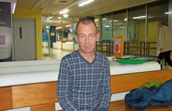 Boštjan Gašper Stajnko je že skoraj mesec dni na zdravljenju 
v izolski bolnišnici.