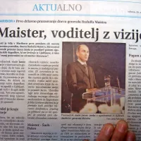 V Mariboru so prvič pripravili proslavo ob novem državnem 
prazniku, dnevu Rudolfa Maistra.