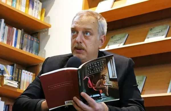 Antonio Scurati je  tudi v Kopru predstavil svoj kontroverzni roman. 