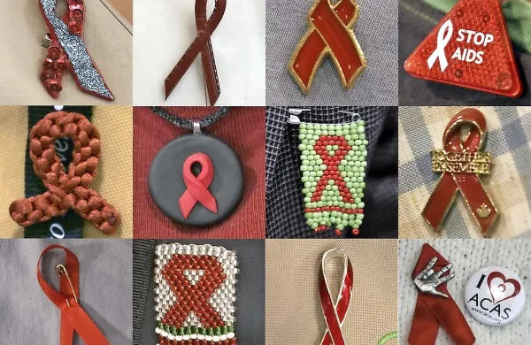 V številnih kampanjah ob svetovnem dnevu boja proti aidsu je 
že desetletja simbol tega boja rdeča pentlja. 