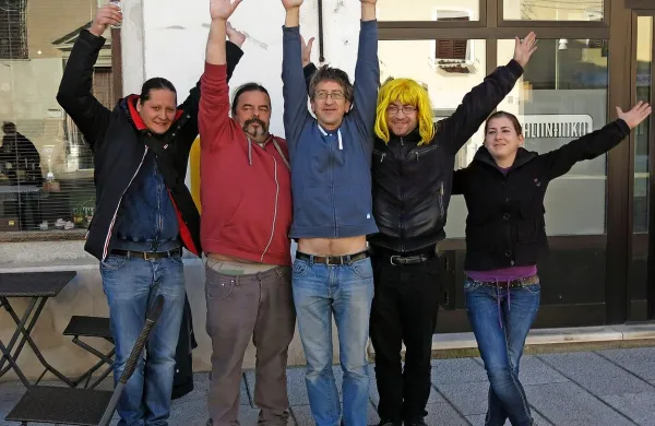Zmelkoow (z leve): Aleš Koščak, Žare Pavletič, Goga Sedmak, Iztok Cergol in Anuša Podgornik  