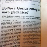 Primorskemu dramskemu gledališču so se obetali lepši 
časi. 