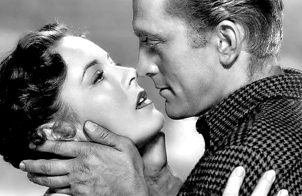 Eve Miller in Kirk Douglas leta 1952 