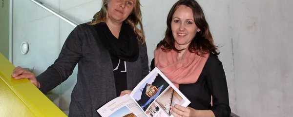 Jana Hladnik Tratnik (levo) in Tina Lipovž iz Studia Pikaplus. 