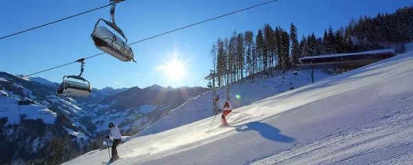Jutranje kikiriki smučanje v dolini Grossarl je posebno 
doživetje.